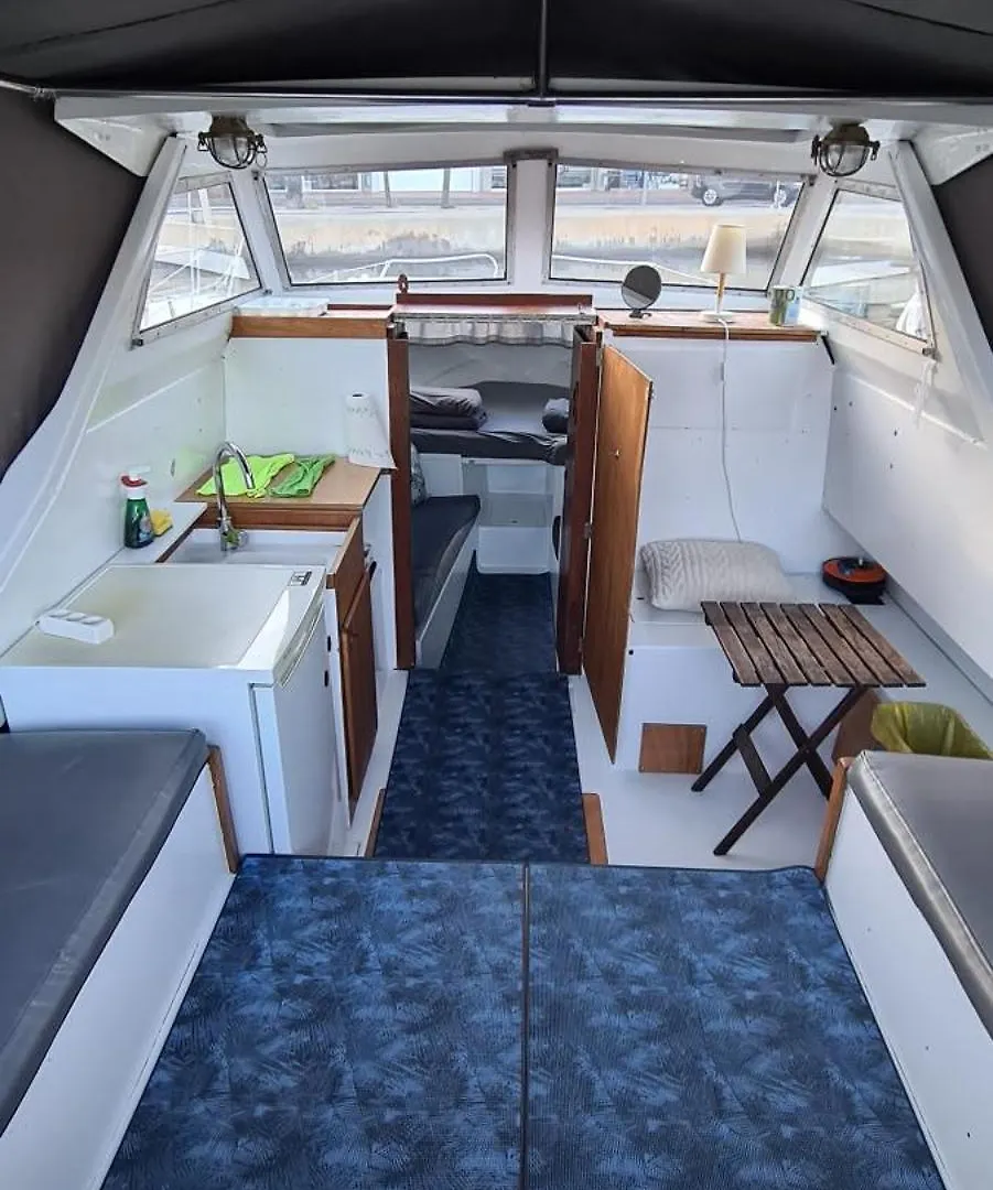 Botel Cosy Boat Flat At Barcelona Beach